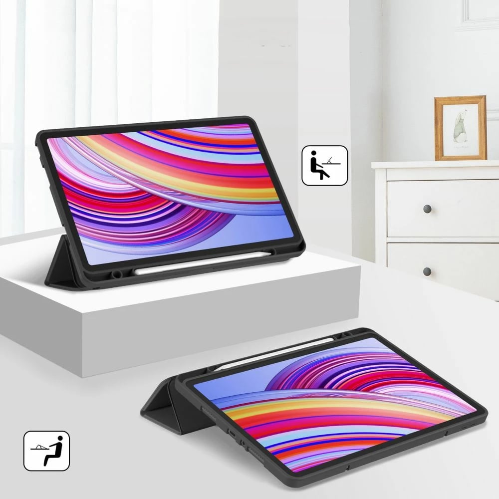 Mbështjellës Tech-Protect SC Pen për Xiaomi Redmi Pad Pro 12.1", i zi