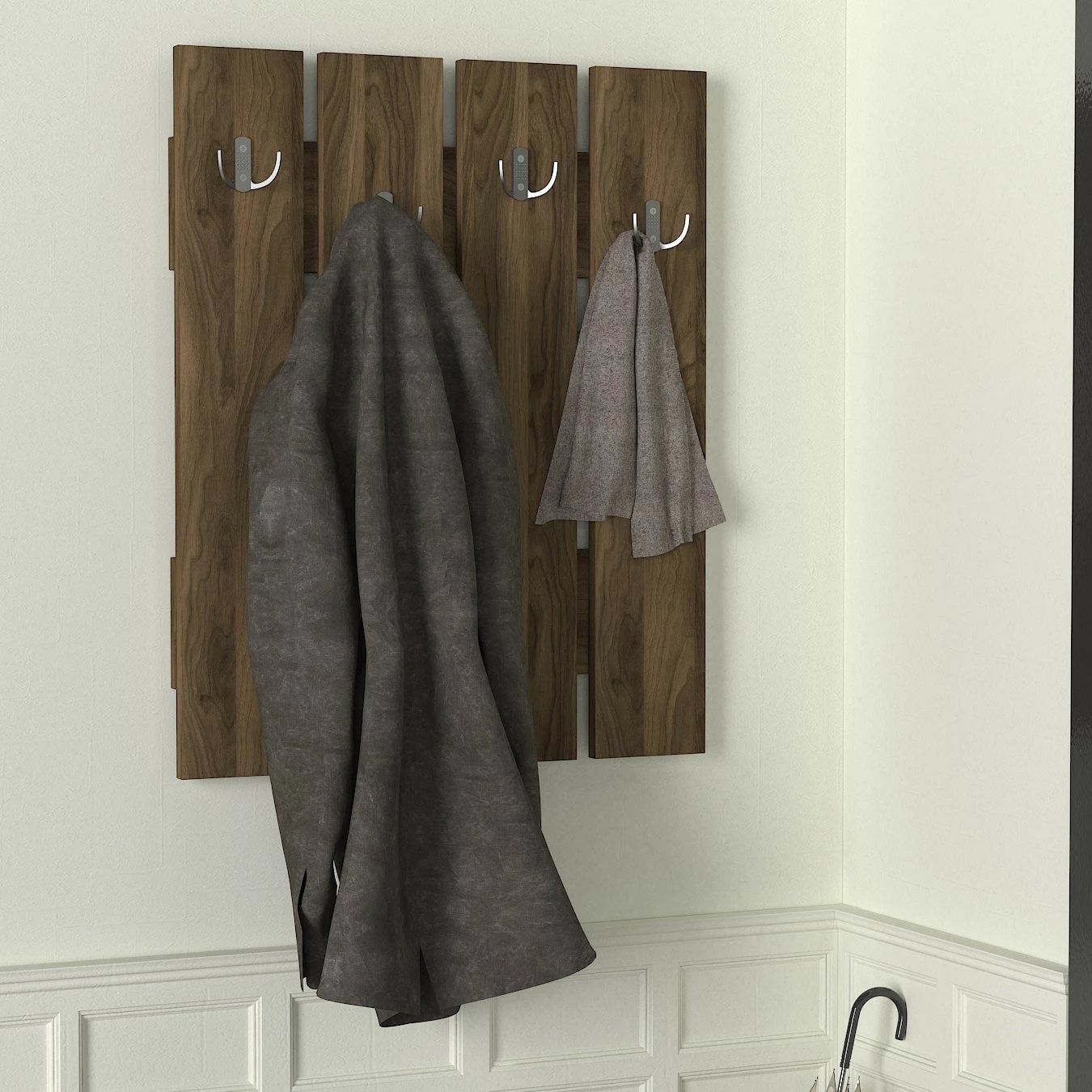 Stendë për korridor Hanah Home, Anita, ngjyrë arre