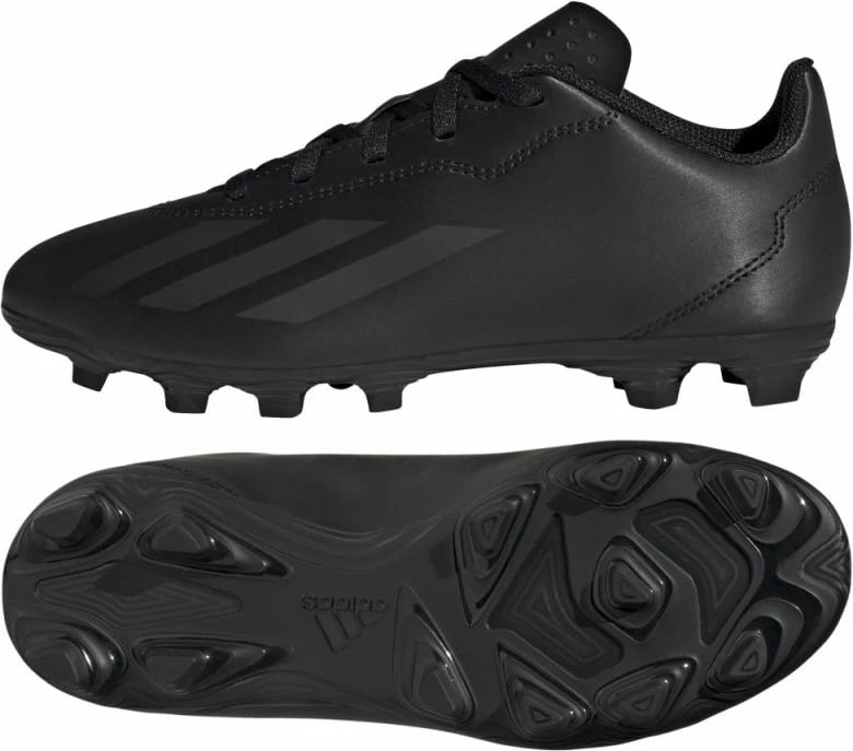 Atlete për fëmijë adidas X Crazyfast.4 FxG Jr, të zeza