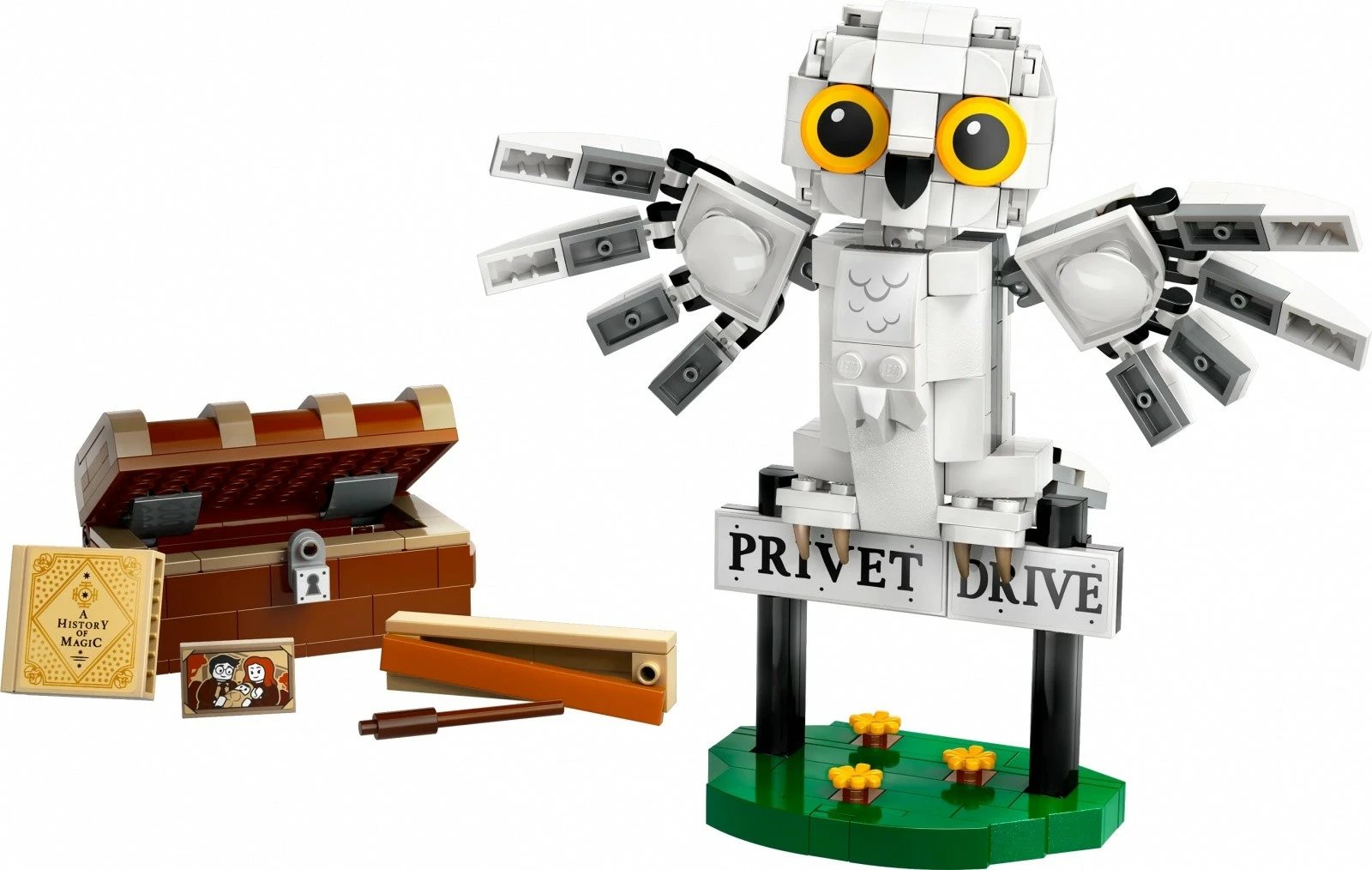 Set LEGO Harry Potter 76425 Hedwig te Privet Drive, 337 pjesë
