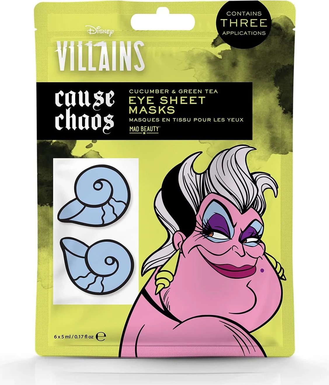 Maskë për sy Disney Ursula unisex 1 copë