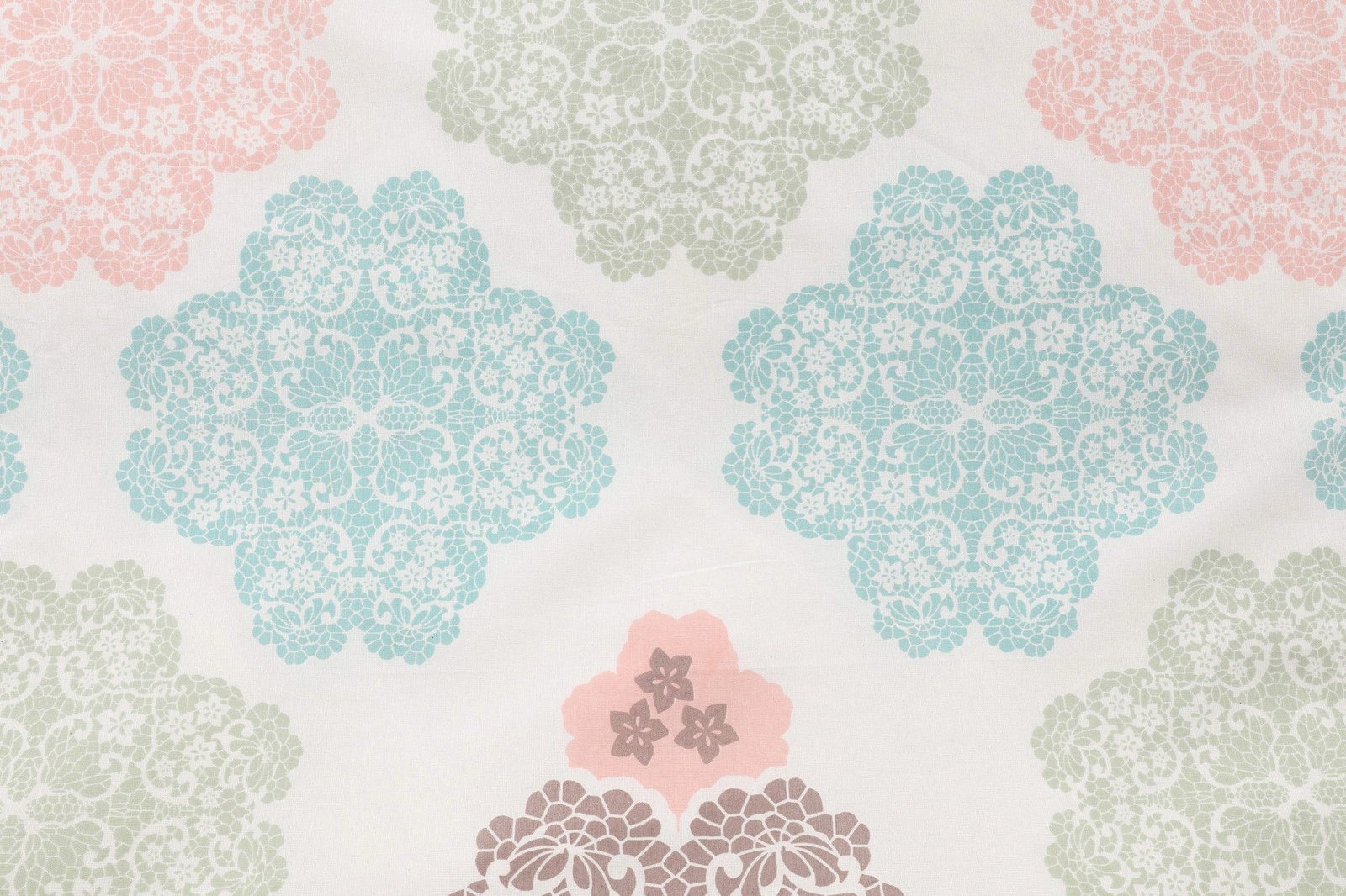 Set mbulesë për jorgan Super King, L'essentiel, Andalucia, ngjyrë turquoise, powder, bezhë, e bardhë Set mbulesë për jorgan Super King, L'essentiel, Andalucia, ngjyrë turquoise, powder, bezhë, e bardhë