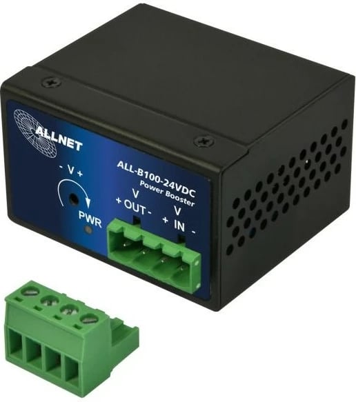 Power Booster ALLNET ALL-B100-24VDC, 24VDC në 48~55VDC, max. 95W