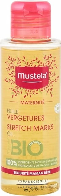 Vaj kundër strijave Mustela Maternité BIO për femra 105ml