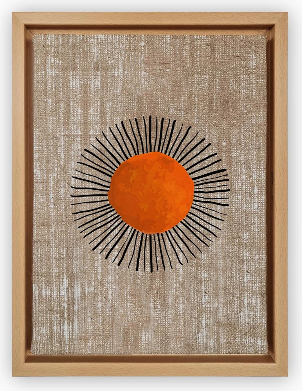 Pikturë dekorative në kanavacë, shumëngjyrëshe, Wallity, LNJ51982535170, 46x66cm