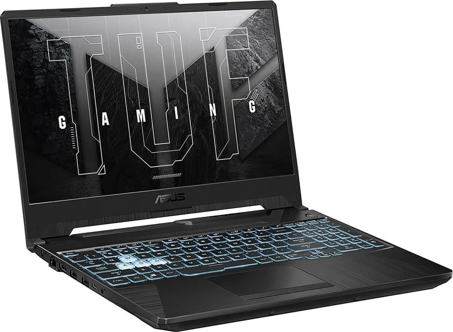 Laptop gaming ASUS TUF Gaming A15 FA506NC-HN002W, 15.6", AMD Ryzen 5 7535HS, 8 GB RAM DDR5, 512 GB SSD, NVIDIA GeForce RTX 3050, e zezë