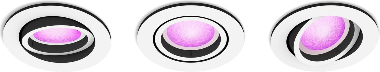 Spot i integrum Philips Hue Centura 3x4.2W, White & Color Ambiance, i bardhë