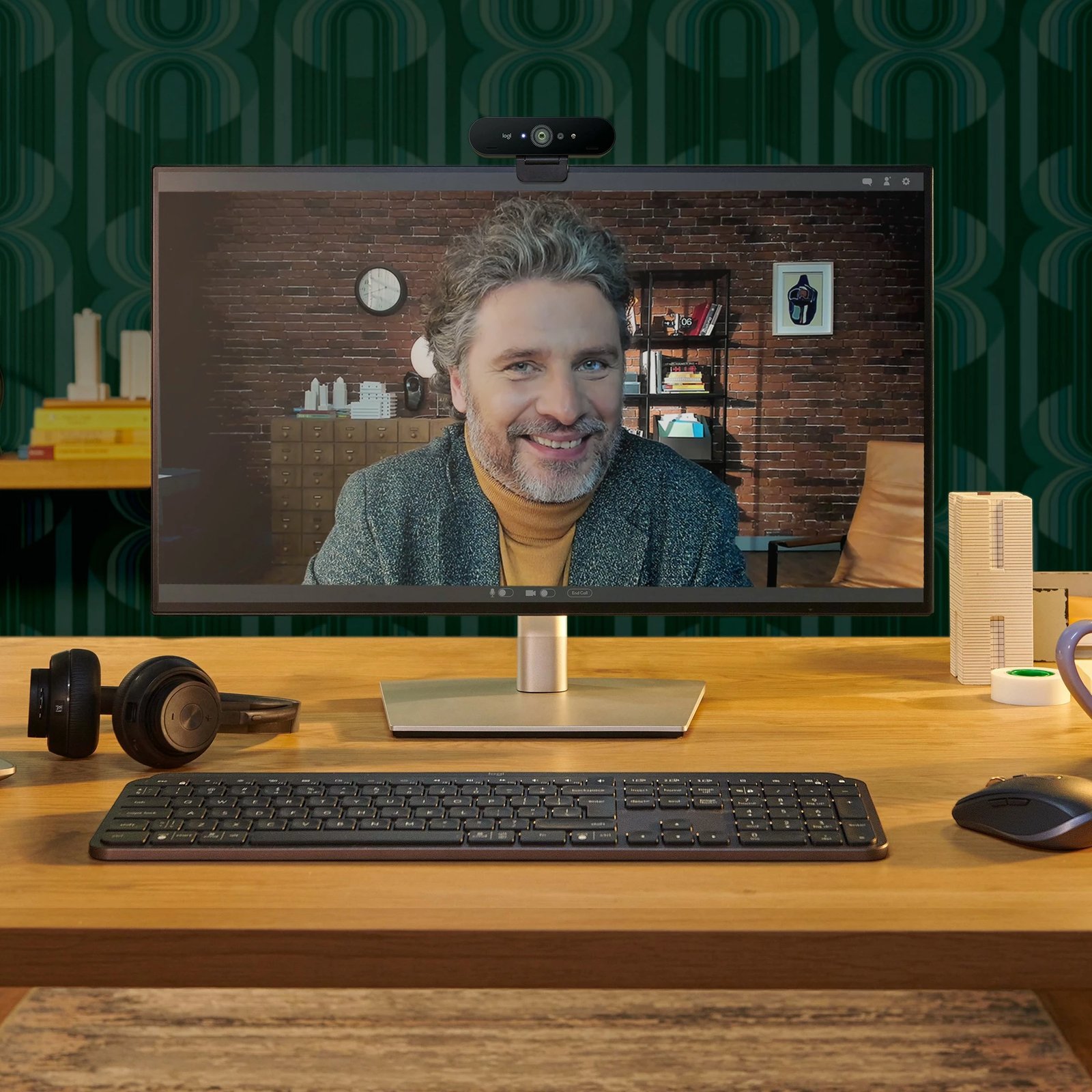 Kamerë Logitech BRIO 4K STREAM EDITION, 4096 x 2160 pixels, Full HD, 90 fps, e zezë