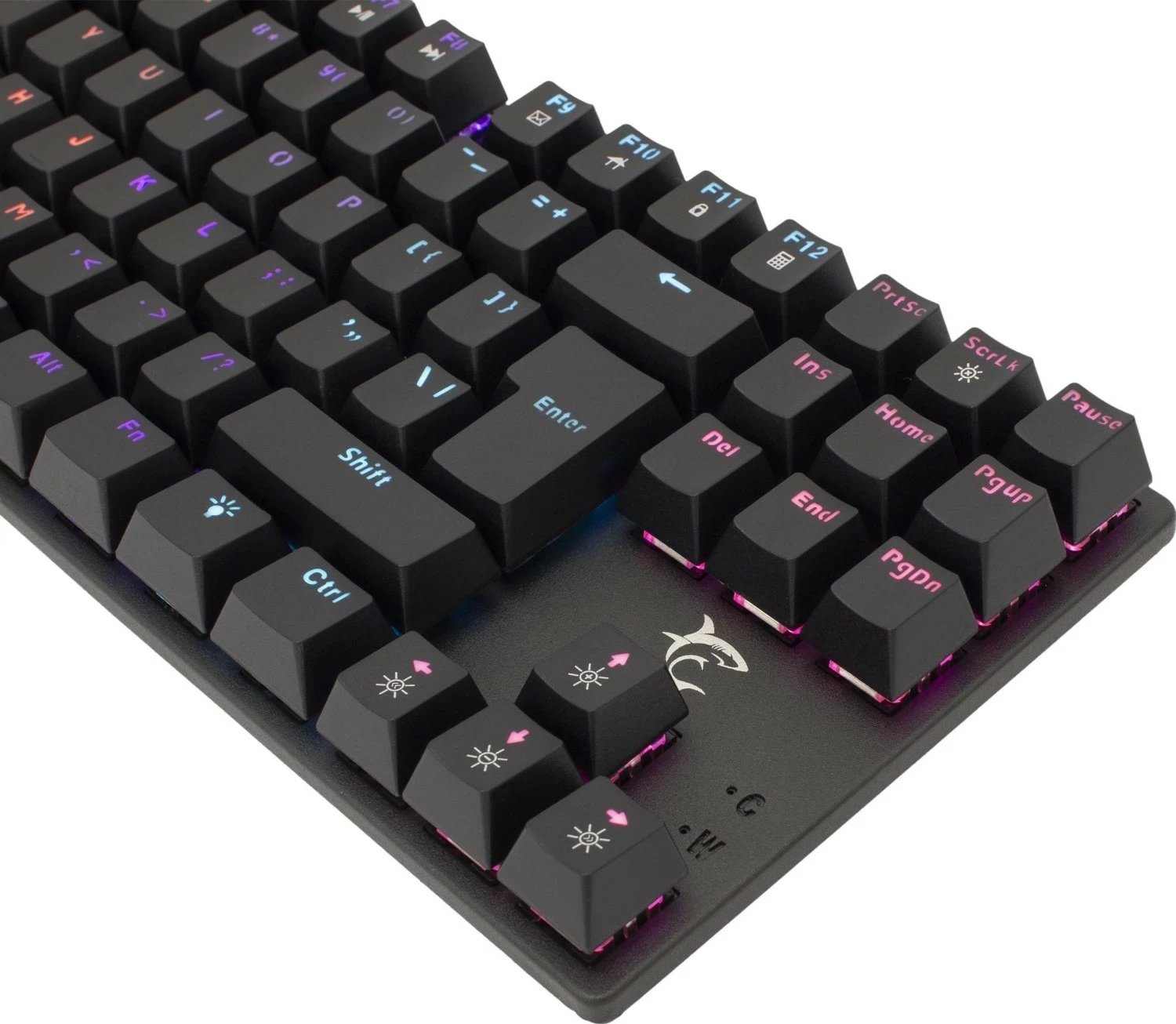 Tastierë mekanike White Shark Commandos GK-2106, RGB, wireless, English (US), e zezë