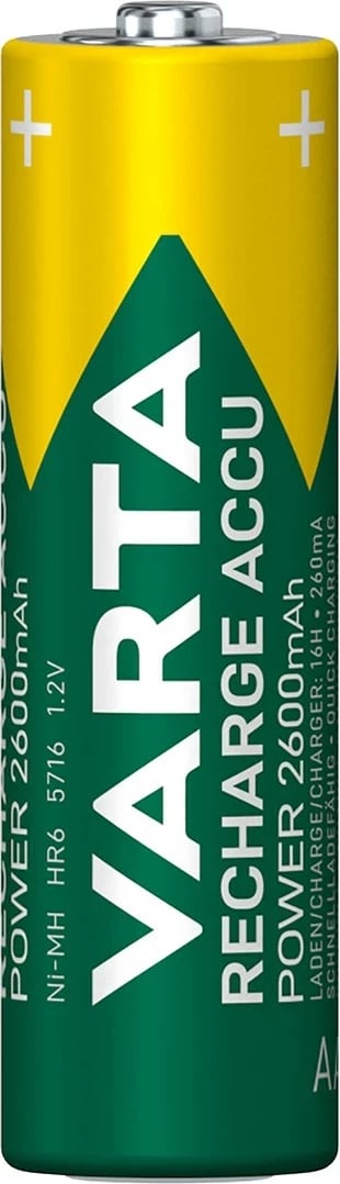 Bateri Varta, Power AA, 1.2 V, argjend