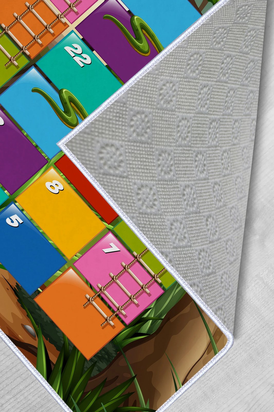 Qilim multikolor për fëmijë, Conceptum Hypnose, WOOKECE096, 60x100cm