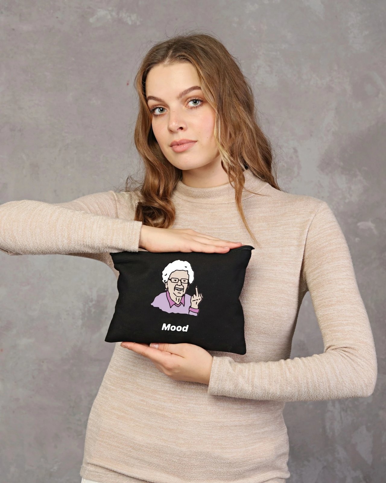 Çantë make-up Zoozie Bags, 1733, ngjyrë e zezë, 25x18cm