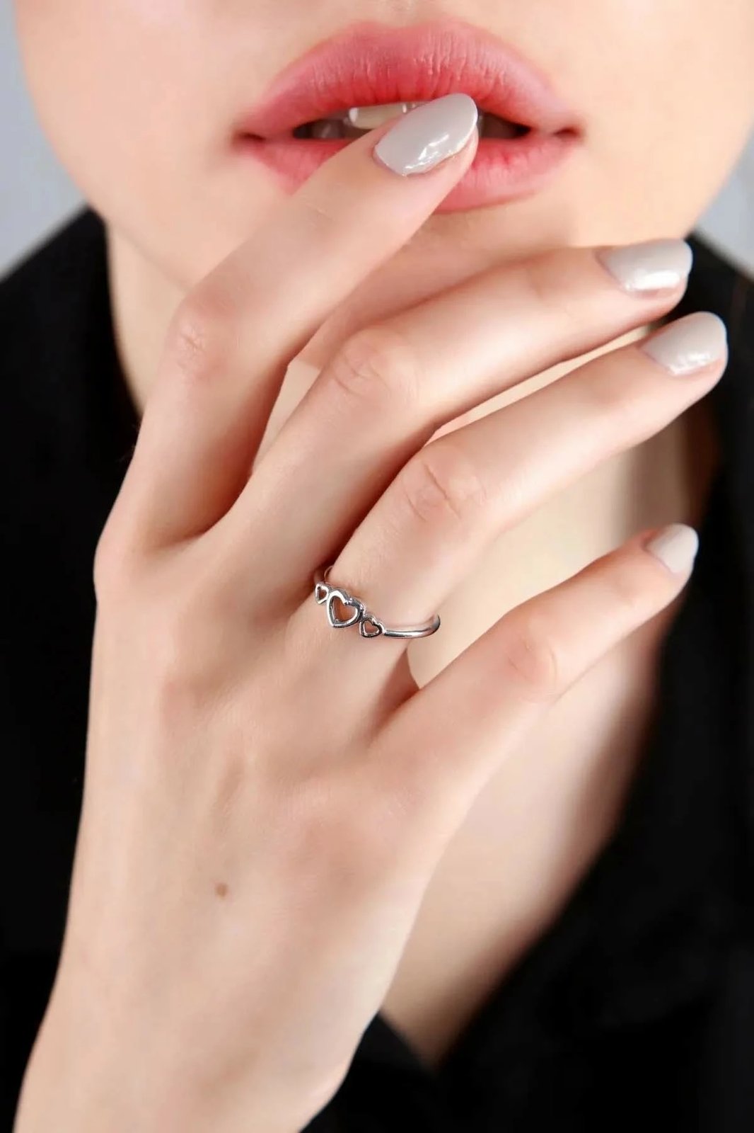 Unazë Jumeon, ngjyrë argjendi, 3Lükalpyzk01