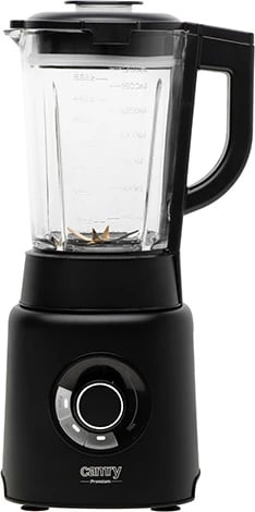 Blender, Camry, CR 4089, 1.7L gotë qelqi, 23000 RPM, 2000W, 3 programe, e zezë mat