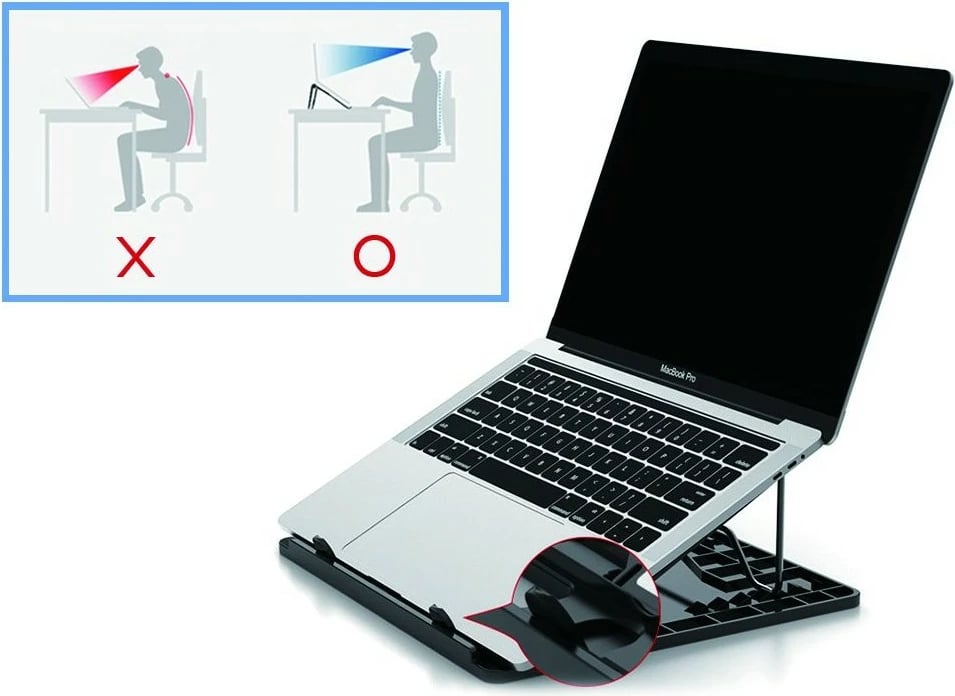 Mbajtëse ftohëse Conceptronic ERGO 15.6 inç, e zezë