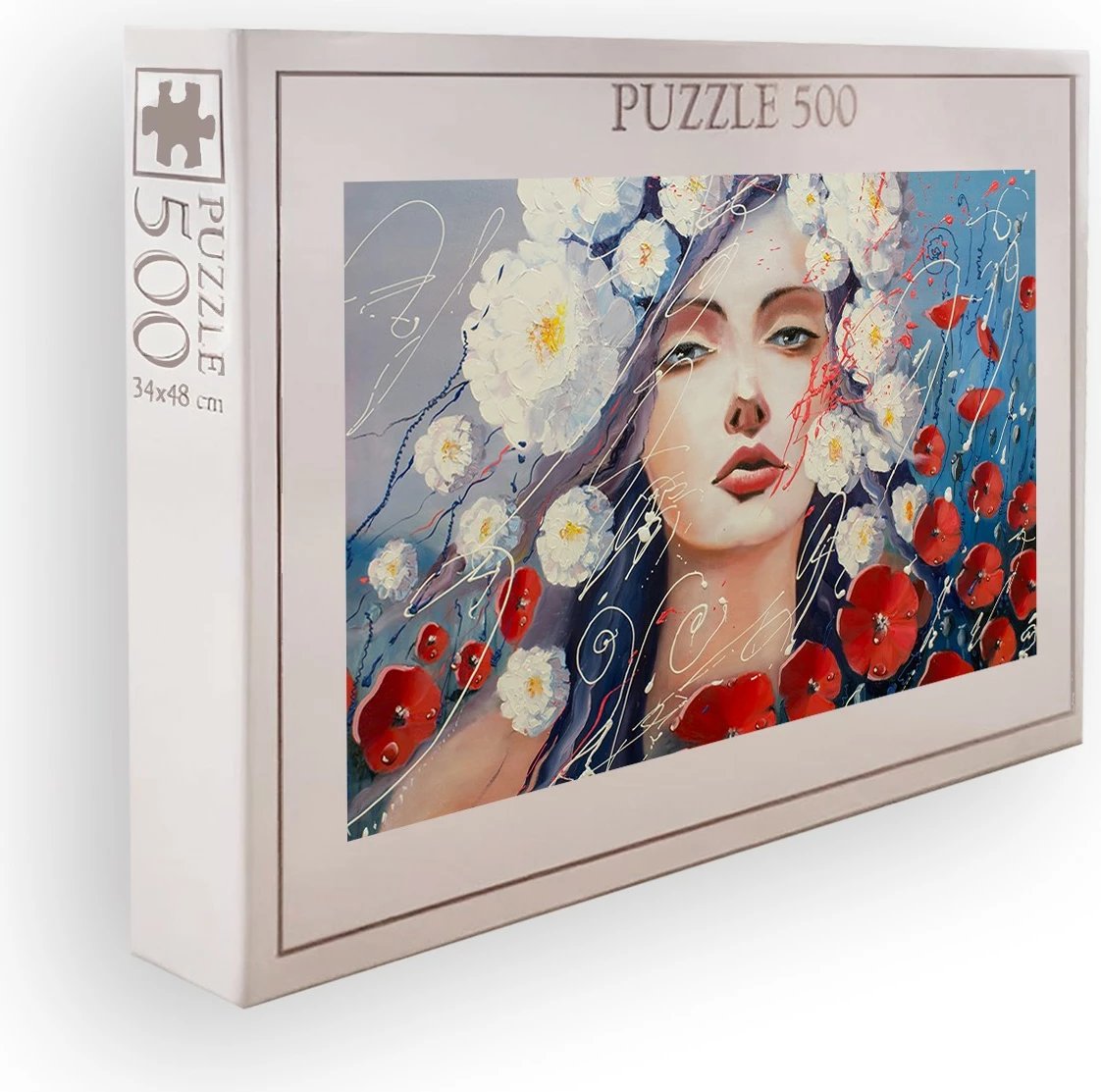 Puzzle 500 copë, Evila Originals, shumëngjyrësh, PZL_0200_500