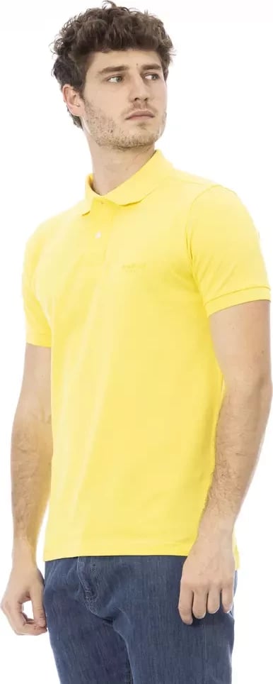 Maicë polo për meshkuj Baldinini Trend, e verdhë