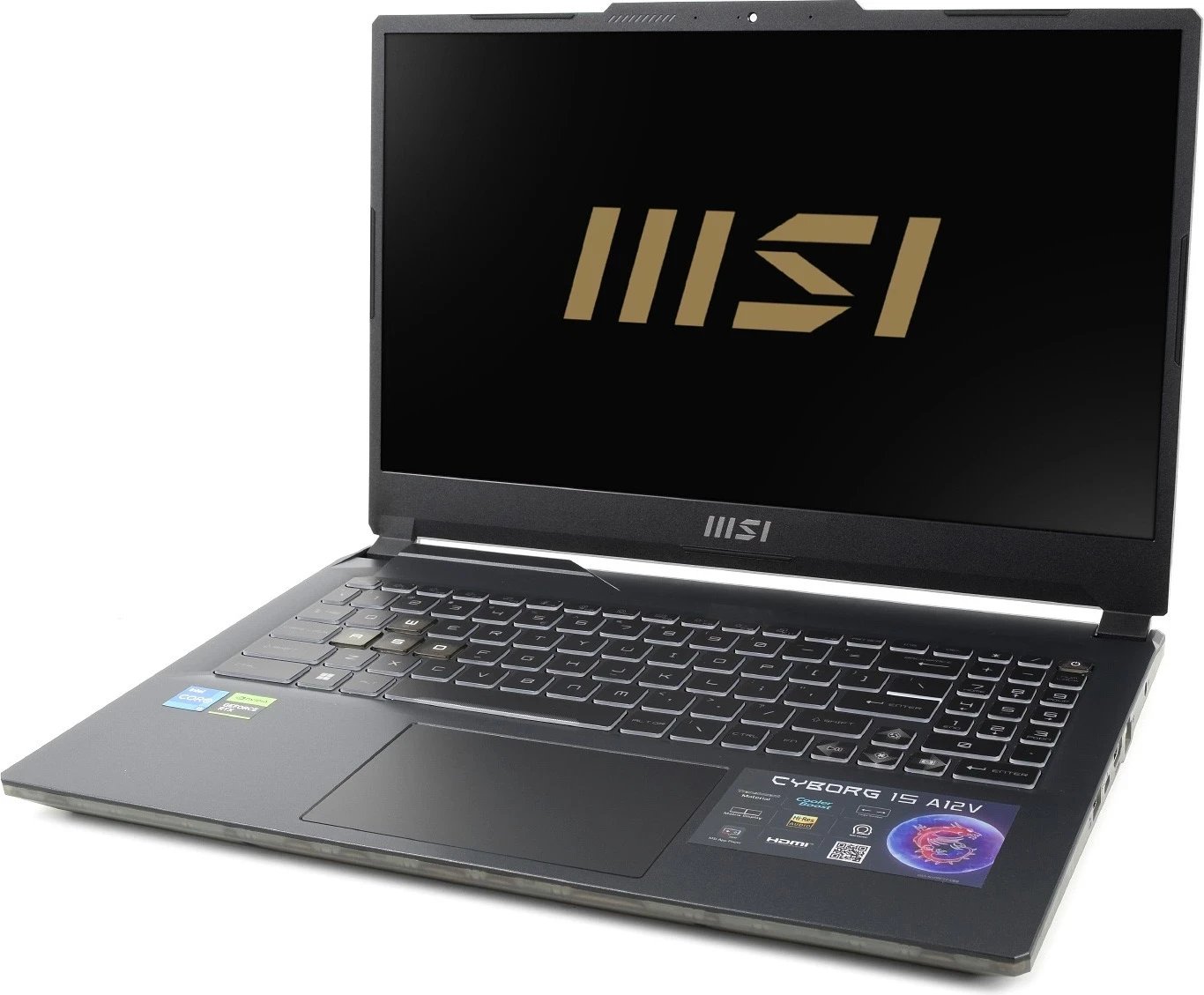 Laptop MSI Cyborg 15, 14", Intel Core i5, 16GB RAM, 512GB SSD, NVIDIA GeForce RTX 4060, i zi Laptop MSI Cyborg 15, 14", Intel Core i5, 16GB RAM, 512GB SSD, NVIDIA GeForce RTX 4060, i zi