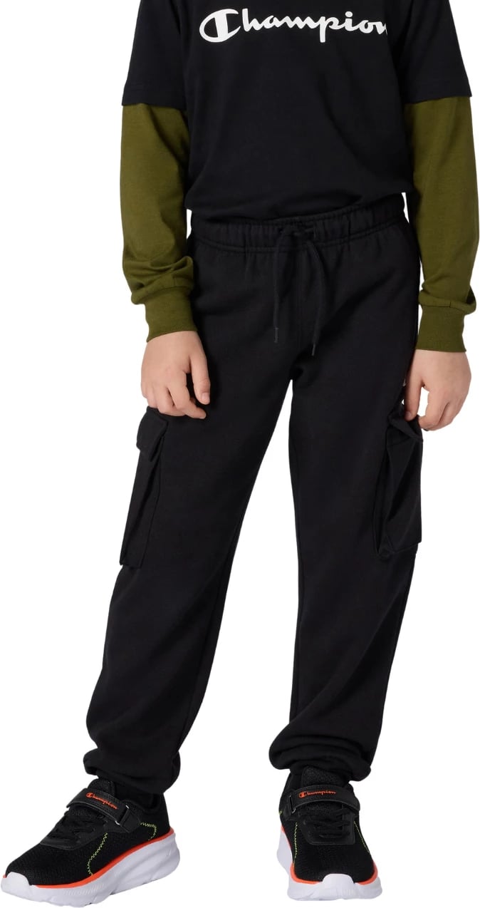 Pantallona sportive për fëmijë Champion, të zeza