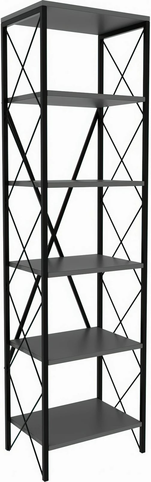 Raft librash Hanah Home, Suadiye, antracit