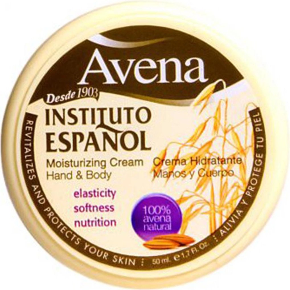 Krem hidratues trup dhe duar Instituto Español Avena 50ml