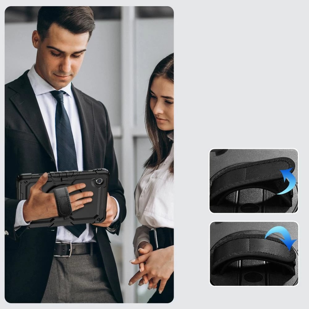 Mbështjellës Tech-Protect Solid360 për Lenovo Tab M11 11.0 TB-330, i zi