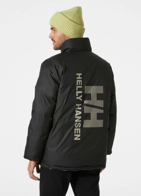 Jakne për meshkuj Helly Hansen, e zezë dhe gri