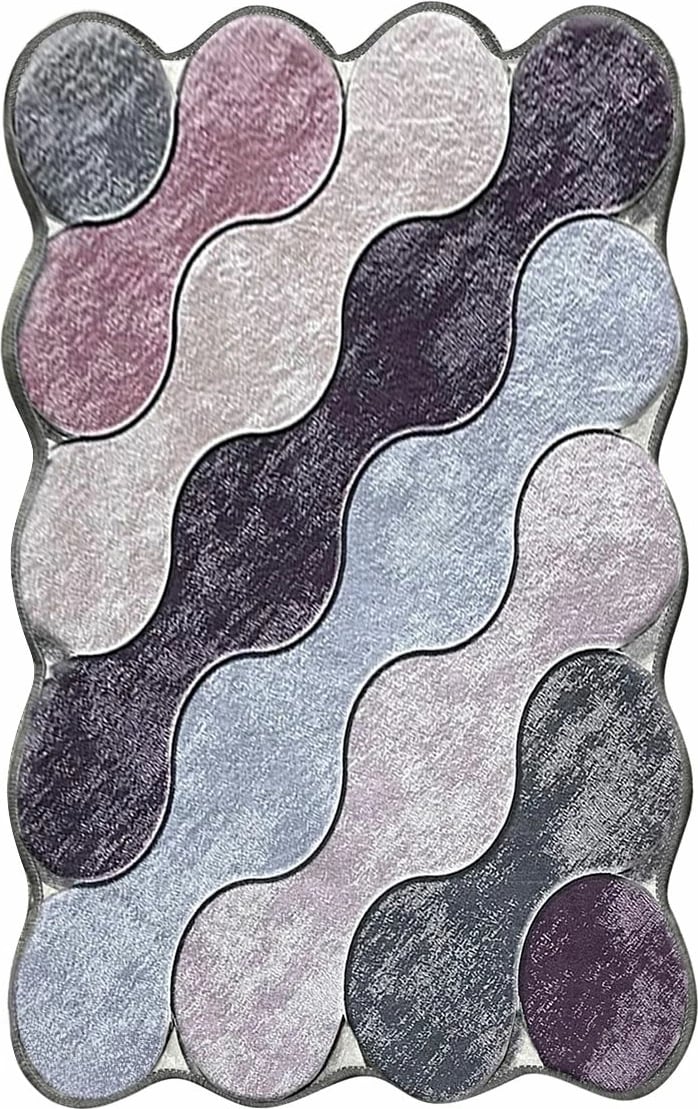 Tapet banjoje Mijölnir, formë rrethore, ngjyrë vjollcë