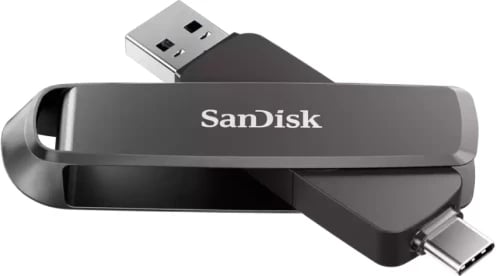 USB memorje SanDisk Extreme PRO Dual Drive SDDDE1-512G-G46 512GB USB-C/A USB 3.2 Gen 2, e zezë