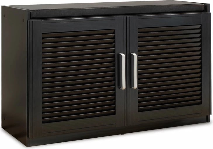 Kabinet këpucësh me karrige Crispy 9 palë wenge 94x34.5x60cm