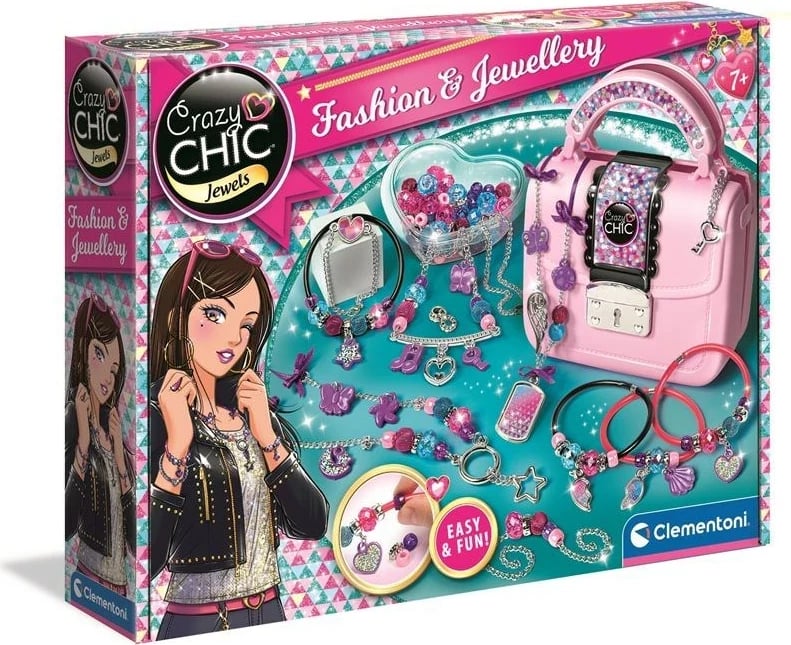 Set bizhuterish Clementoni Crazy Chic Crazy Bag 17651