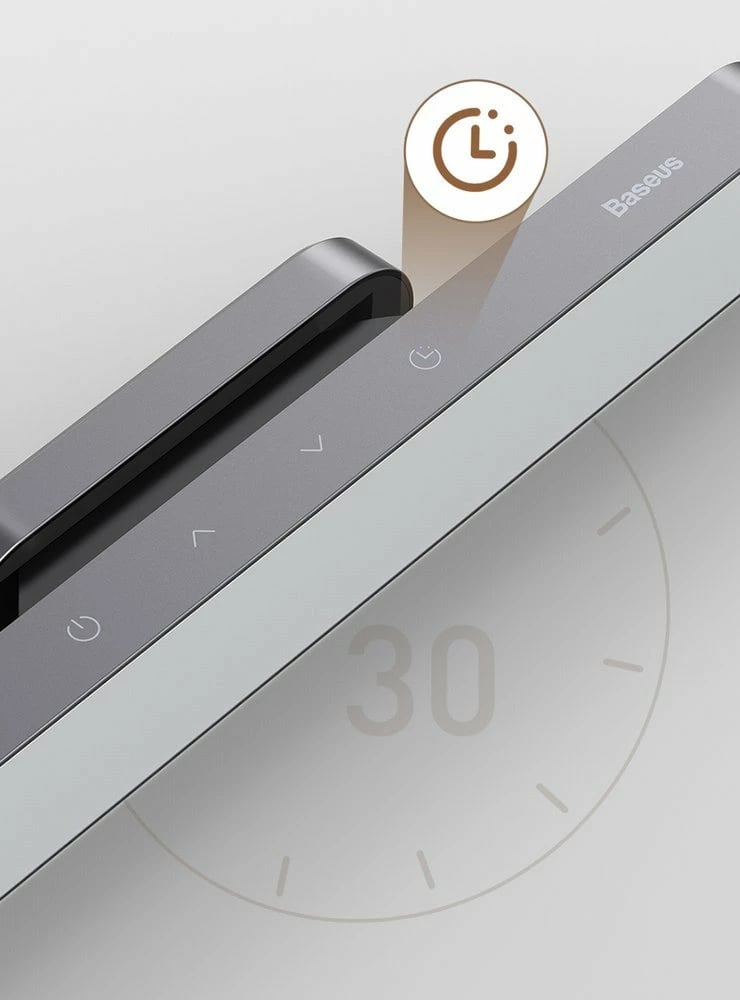 Llambë magnetike Baseus DGXC-C0G, LED, pa tela, 1800 mAh, Gri Llambë magnetike Baseus DGXC-C0G, LED, pa tela, 1800 mAh, Gri