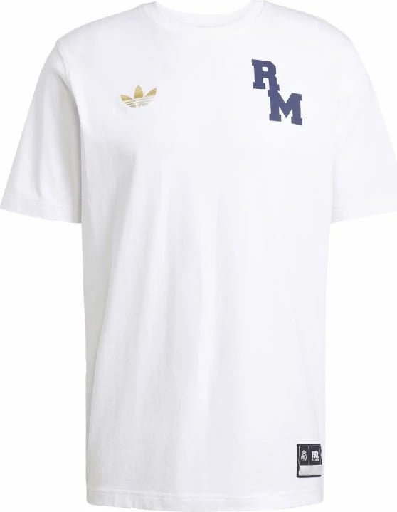 Maicë për meshkuj adidas Real Madrid, e bardhë