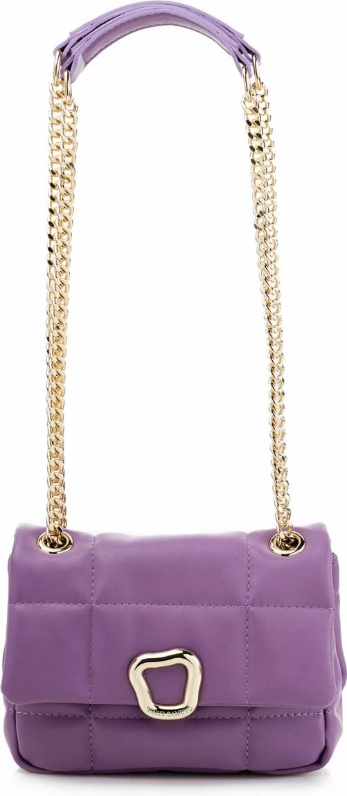 Çantë shpatulle ngjyrë vjollcë, Vince Camuto, Bologna