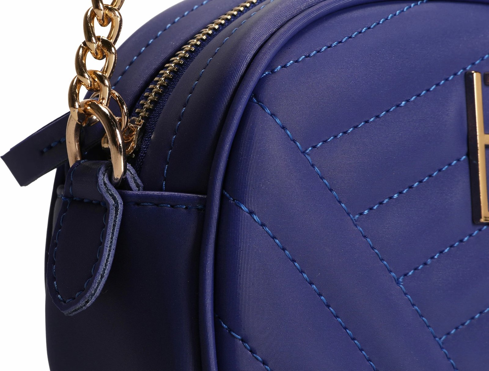Çantë crossbody, ngjyrë sax blue, Lucky Bees, 1298