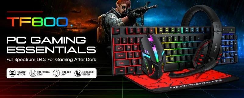 Set 4 në 1 T-Wolf TF800