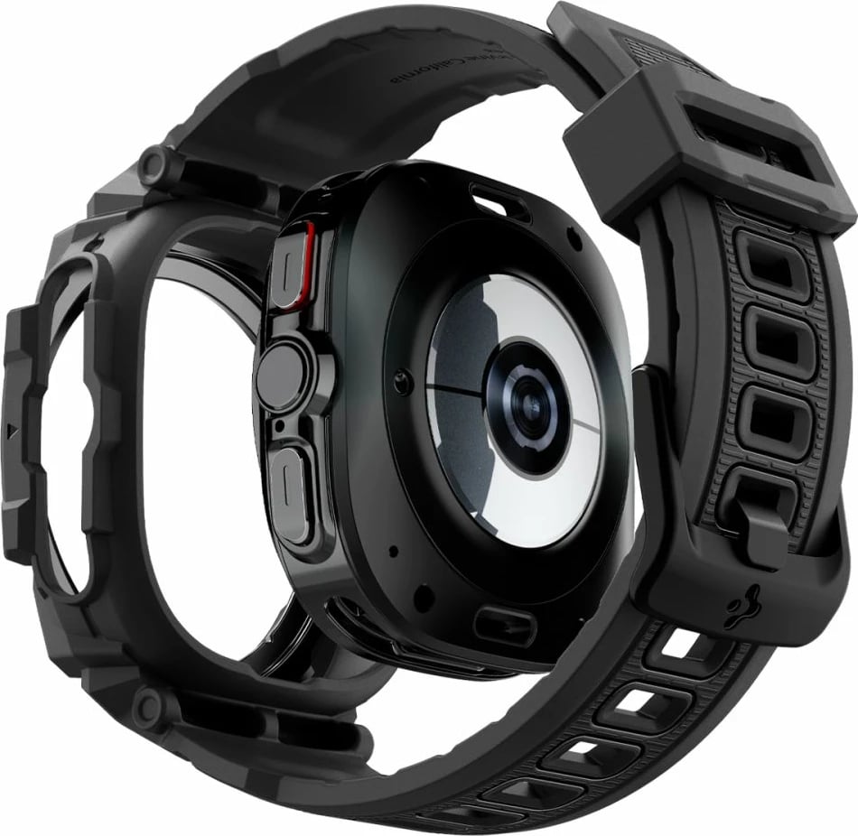 Mbështjellës Spigen Rugged Armor Pro për Samsung Galaxy Watch Ultra 47mm, i zi