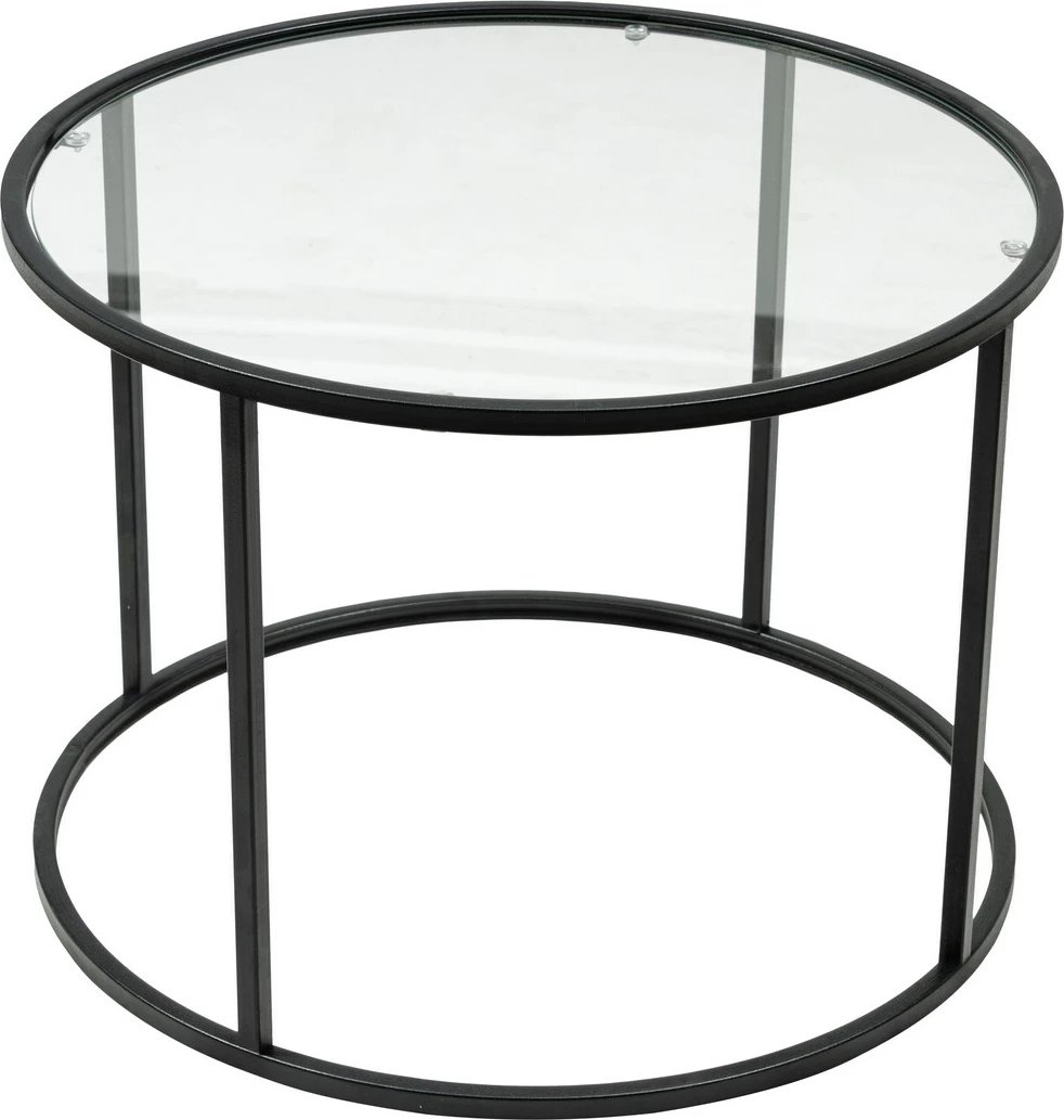 Tavolinë kafeje Hanah Home, Berlin, e zezë, 60cm