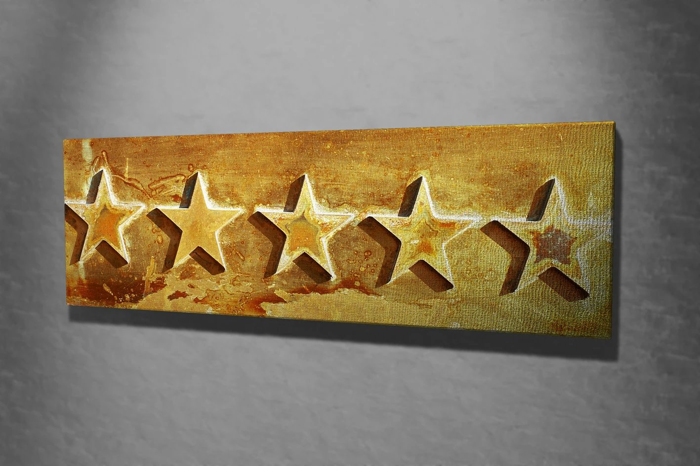 Pikturë dekorative në kanavacë, shumëngjyrëshe, Wallity, PC138, 30x80cm