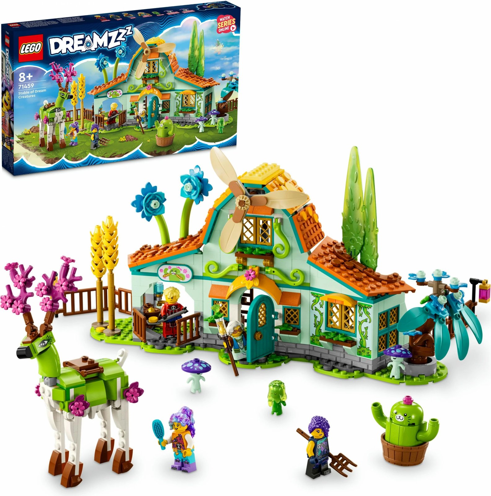 Set ndërtimi LEGO Stable of Dream Creatures, 681 pjesë, shumëngjyrësh Set ndërtimi LEGO Stable of Dream Creatures, 681 pjesë, shumëngjyrësh
