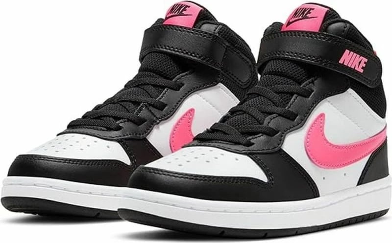 Atlete për fëmijë Nike, të bardha me të zeza dhe rozë