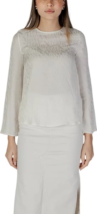 Bluzë Armani Exchange femra, beige