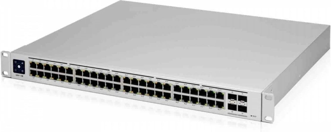 Switch i menaxhuar UBIQUITI USW-Pro-48-POE, 48x1G PoE, 4x SFP+, rack, 660W