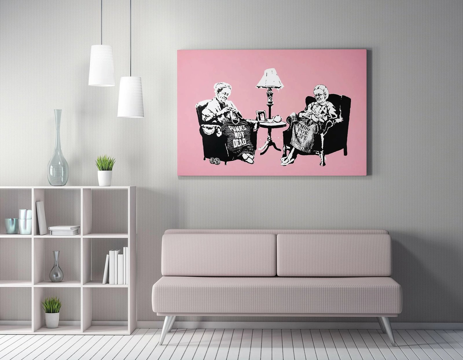 Pikturë dekorative në kanavacë Wallity, WY141, 70x100cm