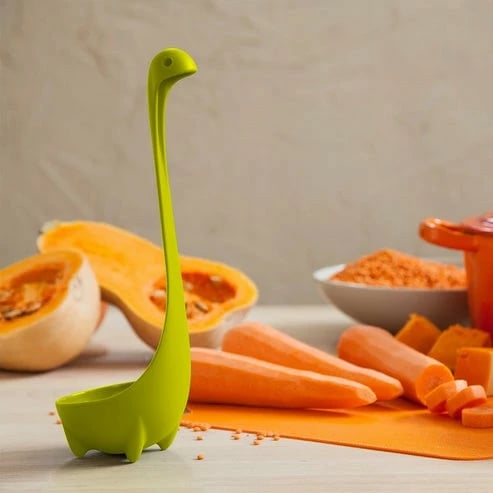 Lugë supë OTOTO Nessie, plastikë, jeshile Lugë supë OTOTO Nessie, plastikë, jeshile