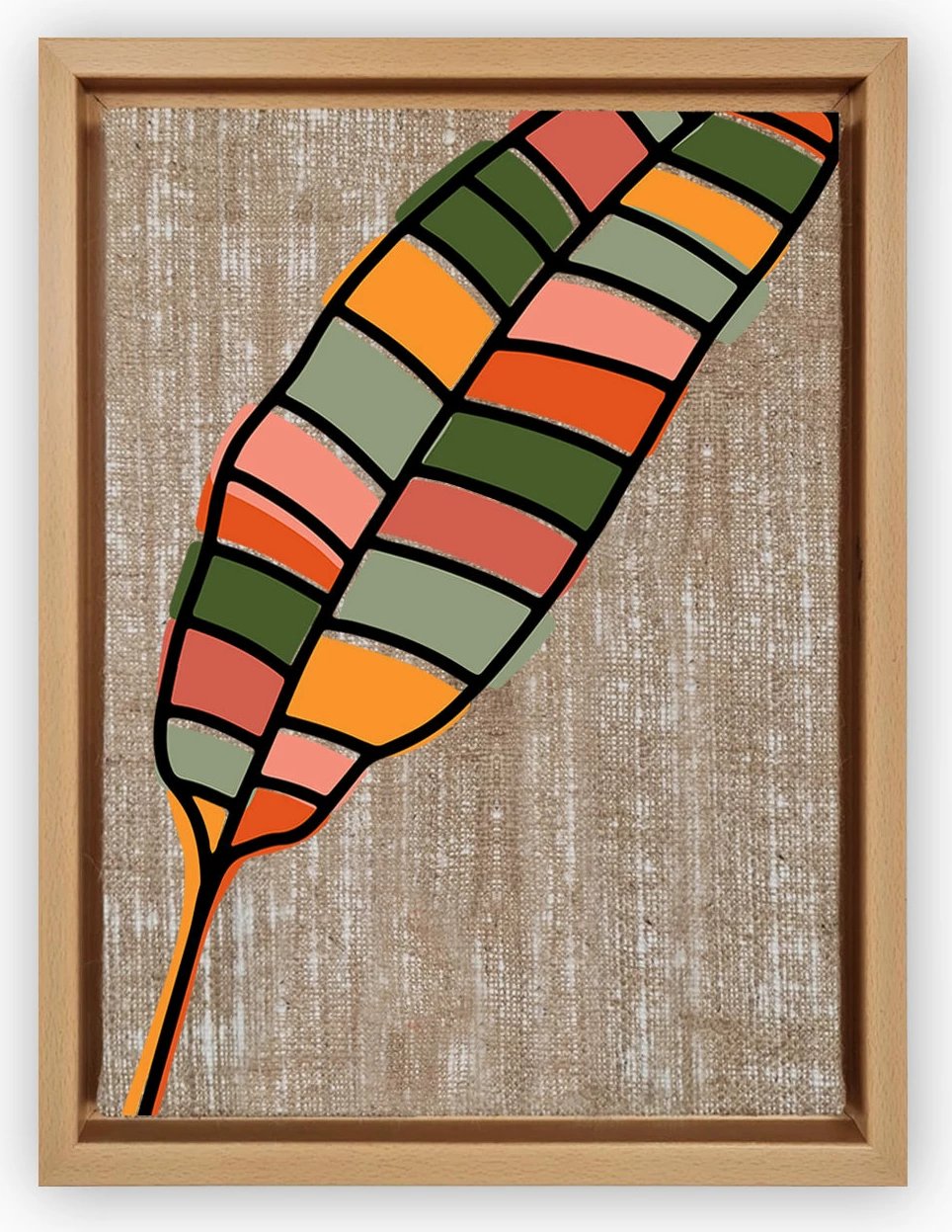 Pikturë dekorative në kanavacë, shumëngjyrëshe, Wallity, LNJ2219387182464 - 96136, 96x136cm