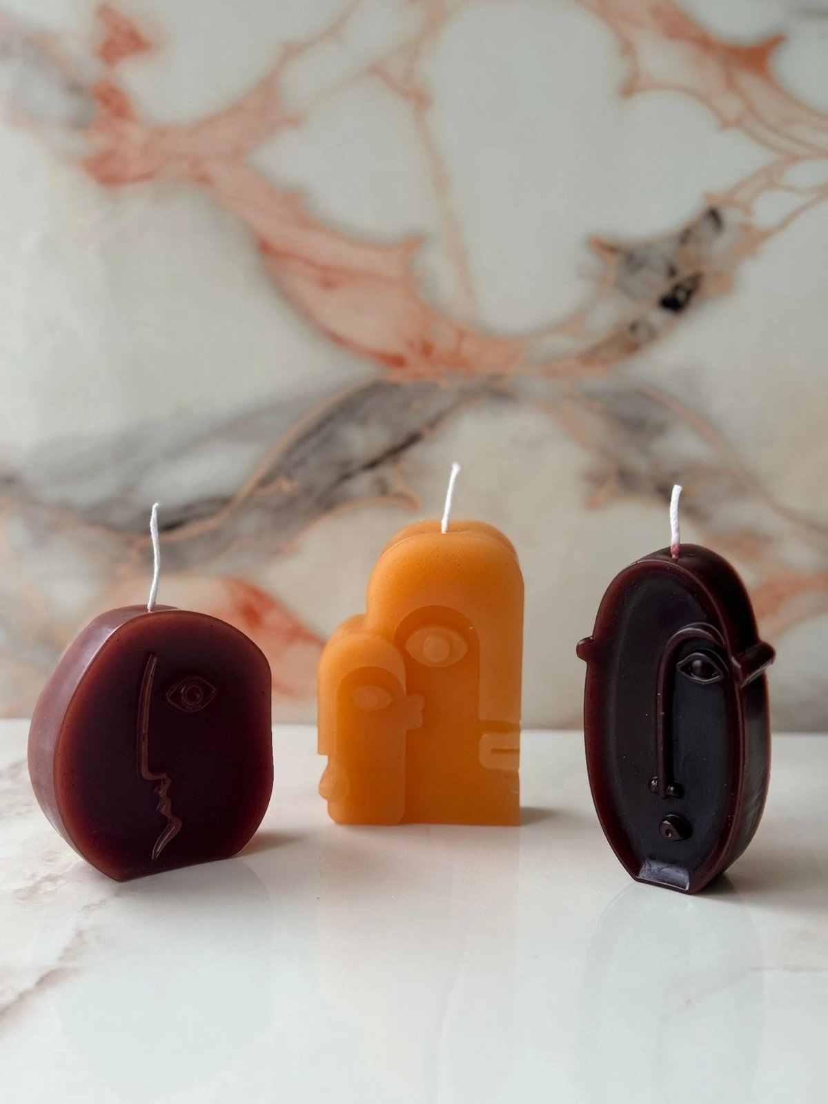 Set qirinjsh (4 copë), Evila Originals, Glamour Candle 38ST