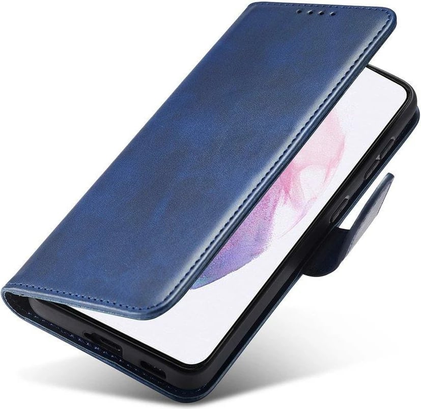 Mbështjellës Hurtel Magnet Case Elegant për Samsung Galaxy S22+, me kapak, kaltër Mbështjellës Hurtel Magnet Case Elegant për Samsung Galaxy S22+, me kapak, kaltër