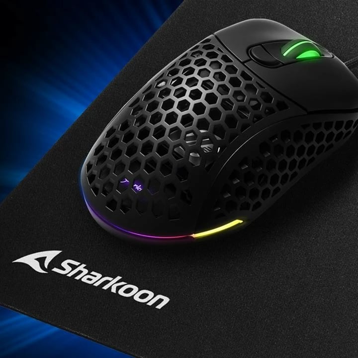 Mauspad Sharkoon 1337 V2 Gaming Mat M, i zi