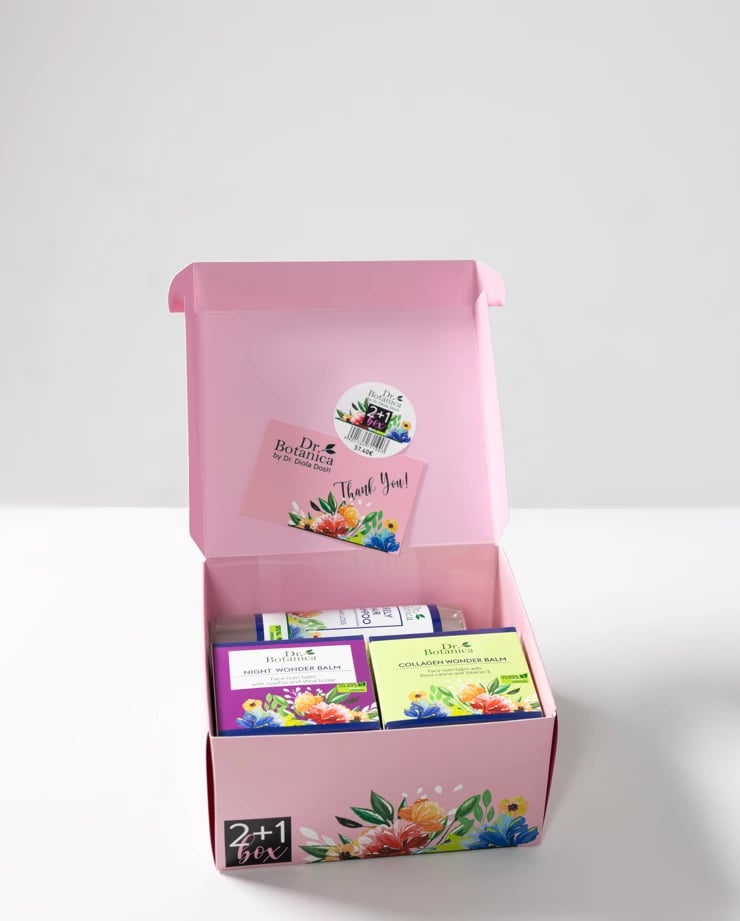 Box Gift Set: Collagen Wonder Balm + Night Wonder Balm + Shampoo Purely GRATIS